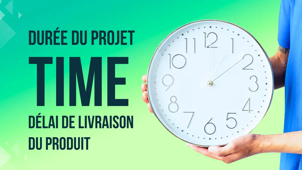 la durée de projet n'est pas la meme chose que le délai de livraison du produit